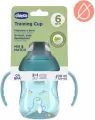 Kubek z twardym ustnikiem 200ml turkusowy 6m+ - tantis.pl