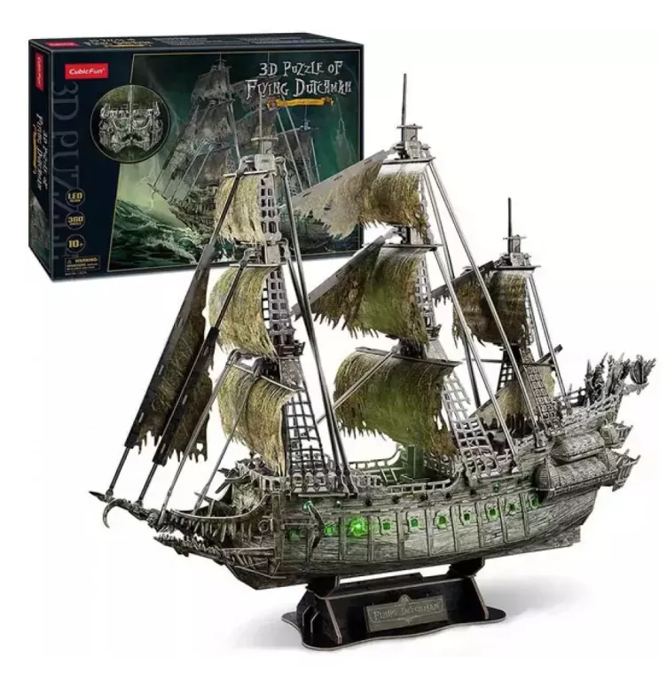 Puzzle 3D. Latający Holender - tantis.pl