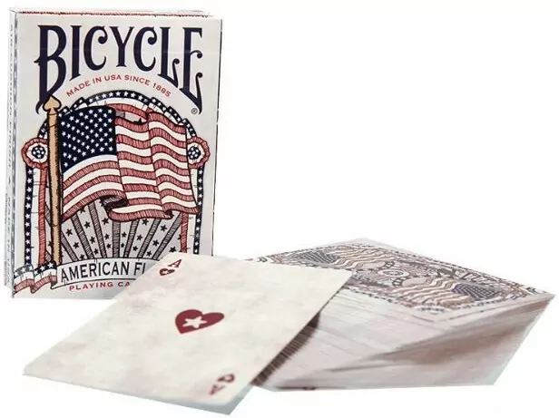 Karty American Flag BICYCLE - tantis.pl