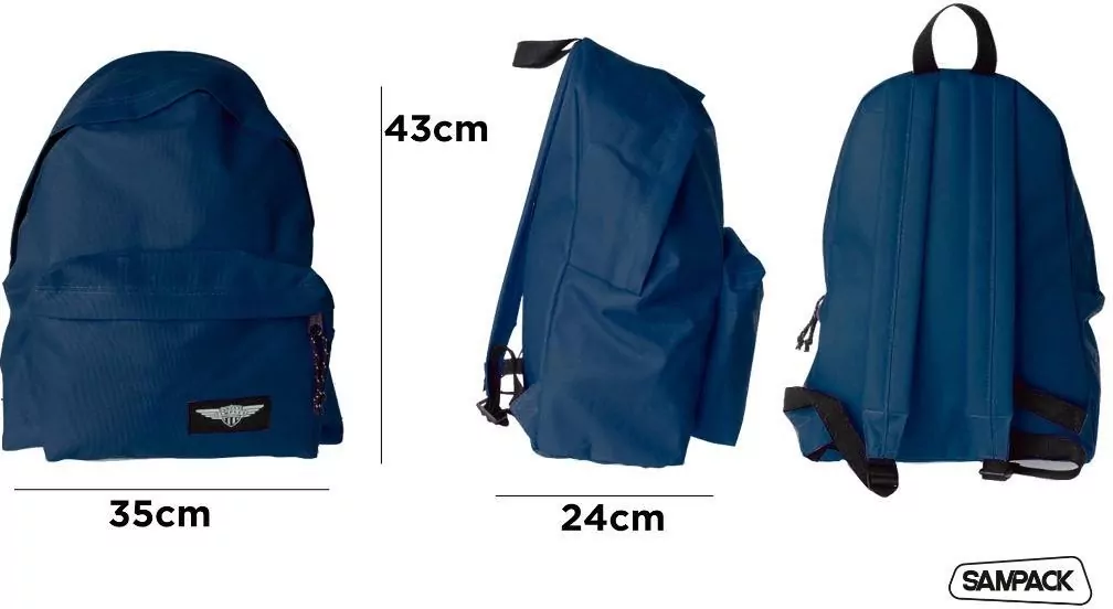 Plecak Sampack granatowy - tantis.pl