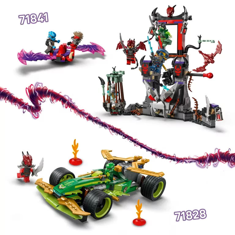 LEGO® Smocze Spinjitzu — zestaw bitewny 71826 - tantis.pl