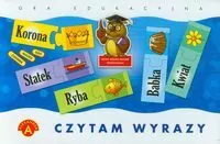 Czytam wyrazy. Gra edukacyjna - tantis.pl