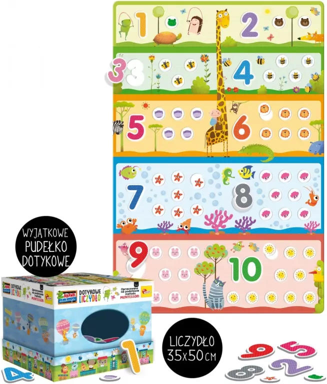 Dotykowe liczydełko. Zabawa edukacja - tantis.pl