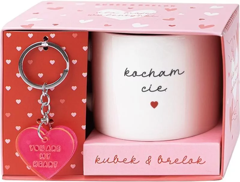 Zestaw upominkowy Kocham Cię - tantis.pl