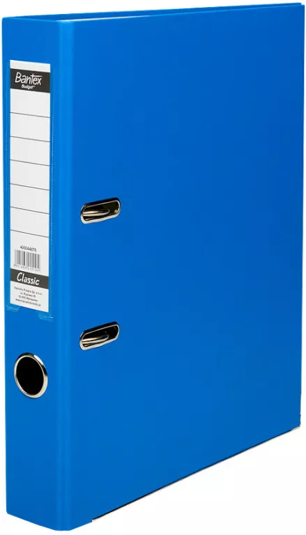Segregator A4. Budget 5cm, niebieski - tantis.pl