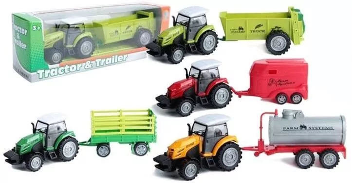 SWEDE. Traktor z przyczepą. Mix - tantis.pl