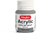 Farba akrylowa ciemnoszara 20ml - tantis.pl