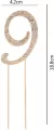 TOPPER NA TORT 9 ZLO CYRKONIE 19CM NER PBH - tantis.pl
