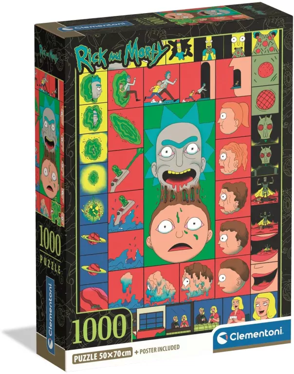 Puzzle 1000 Rick and Morty - tantis.pl