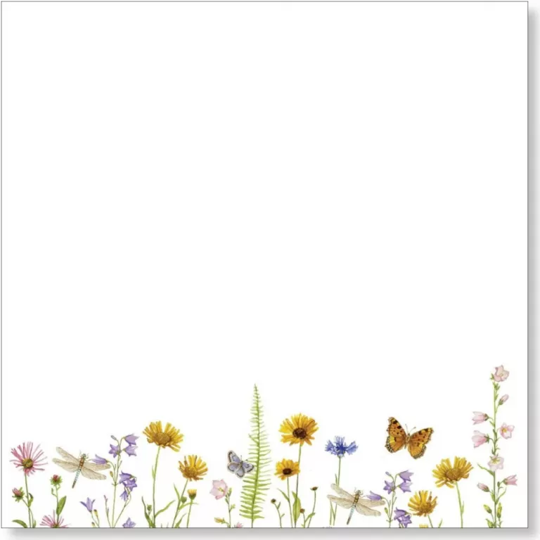 Karteczki zdobione Dziki Ogród - tantis.pl