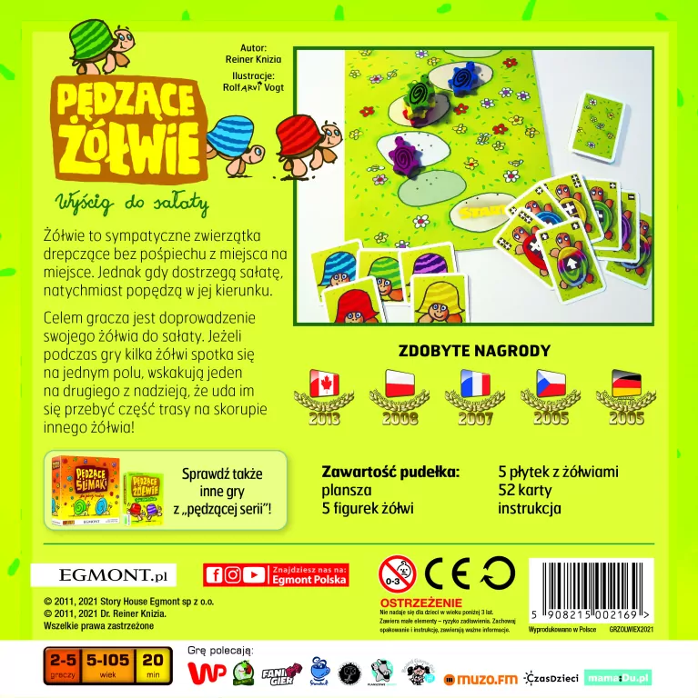 Pędzące żółwie. Wyścig do sałaty - tantis.pl