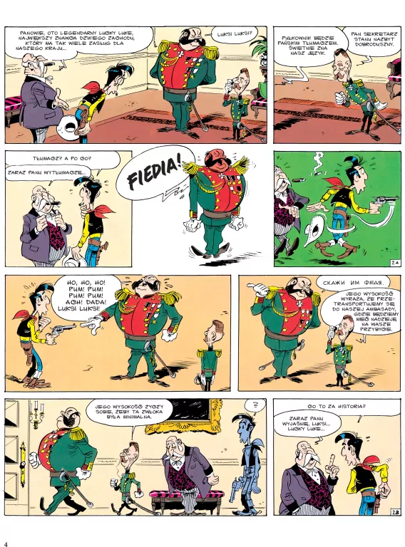Wielki książę. Lucky Luke. Tom 40 - tantis.pl