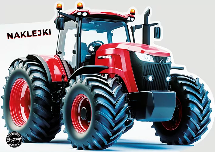 Traktor. Wykrojnik - tantis.pl