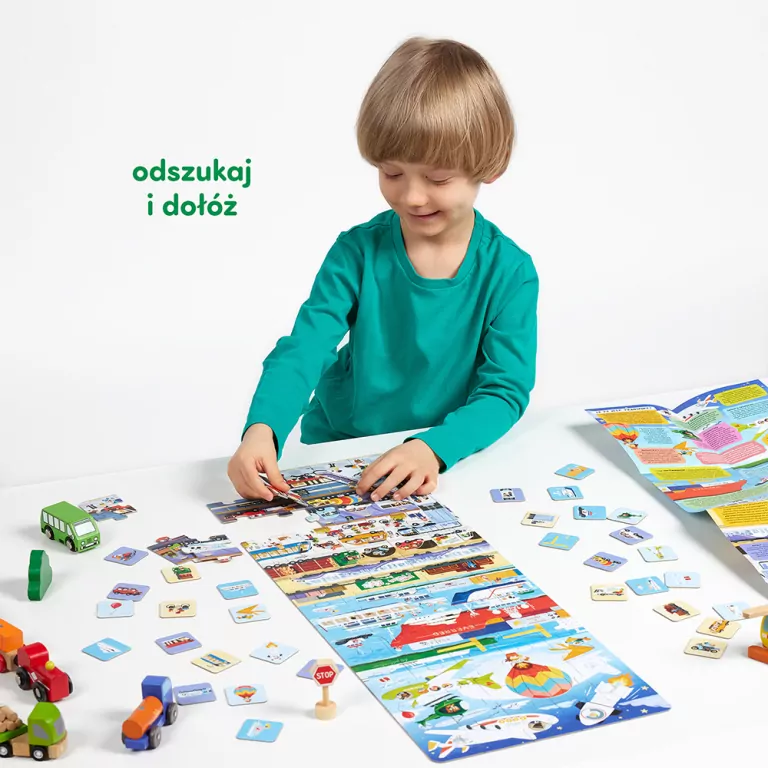 CzuCzu. Puzzle. Tak działa transport. 60 el. - tantis.pl