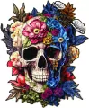 Puzzle 232 drewniane Czaszka - tantis.pl