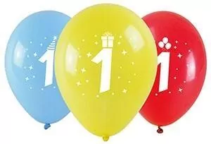 Balony z nadrukiem 1. 3 sztuki, 28cm - tantis.pl
