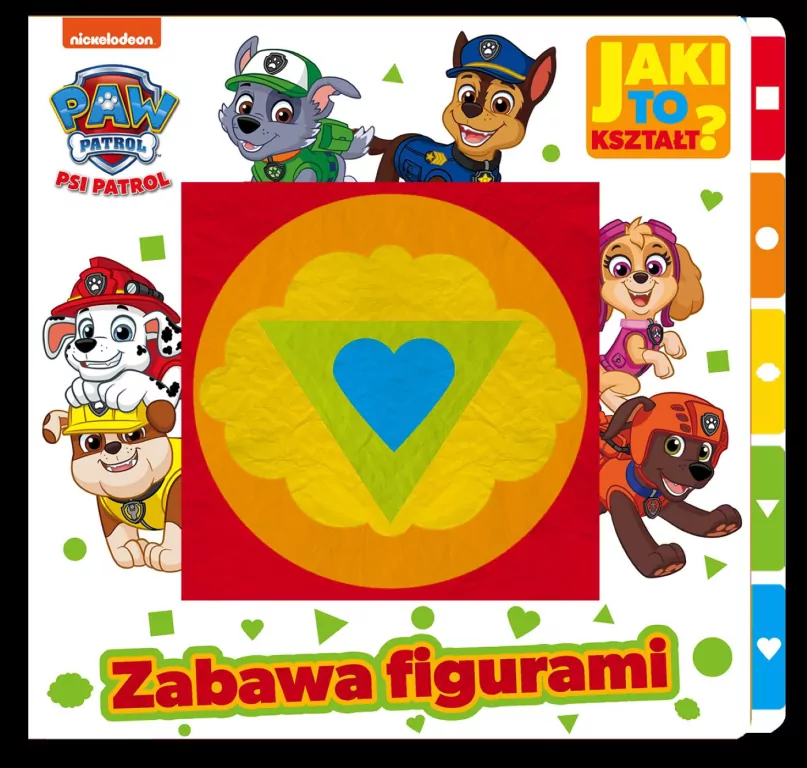 Jaki to kształt? Psi Patrol, część 2. Zabawa figurami - tantis.pl
