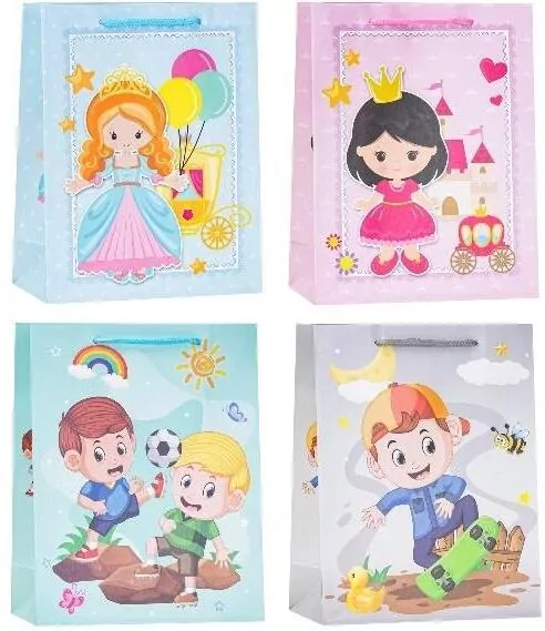 Torebka dziecięce 26x32x10cm mix ROZETTE - tantis.pl