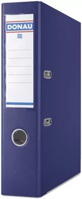 Segregator PP A4/75mm Master-S z szyną DONAU granatowy