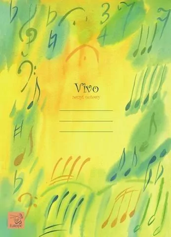 Zeszyt nutowy. Vivo - tantis.pl