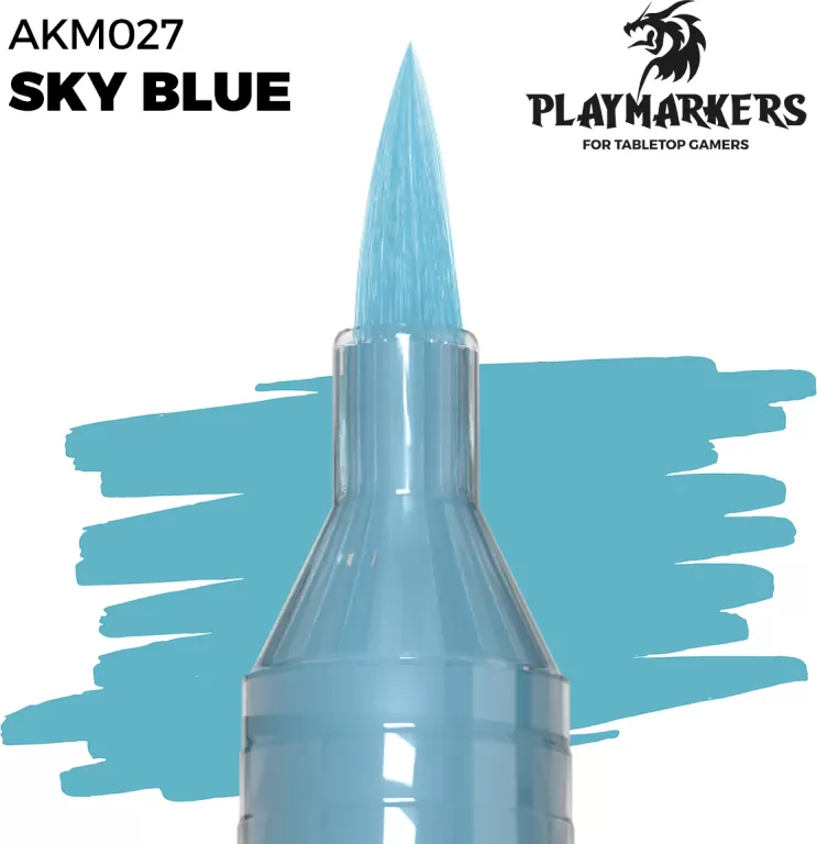 AK Interactive: Playmarkers - Sky Blue - tantis.pl