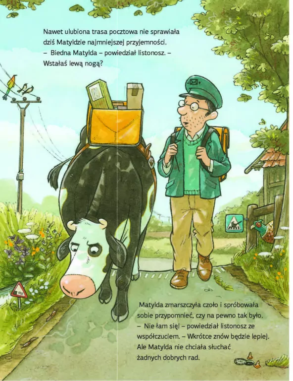 Krowa Matylda jest nie w humorze. Krowa Matylda - tantis.pl