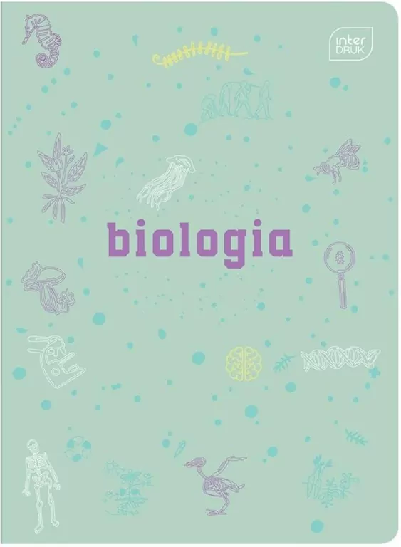 Zeszyt A5/60K kratka Hybrid Biologia - tantis.pl
