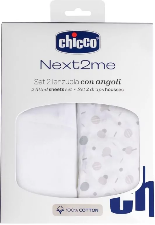 Prześcieradło Next2Me Forever confetti - tantis.pl