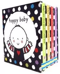 Baby's Very First Black and White Little Library wer. angielska - tantis.pl