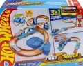 Hot Wheels Track Creator Tor Super skok z napędem - tantis.pl