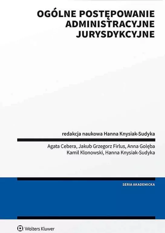 Ogólne postępowanie administracyjne jurysdykcyjne - tantis.pl