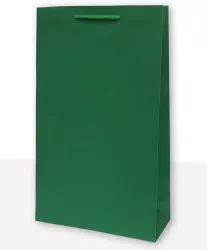 Torebki prezentowe jednobarwna T4 zielona 10 sztuk