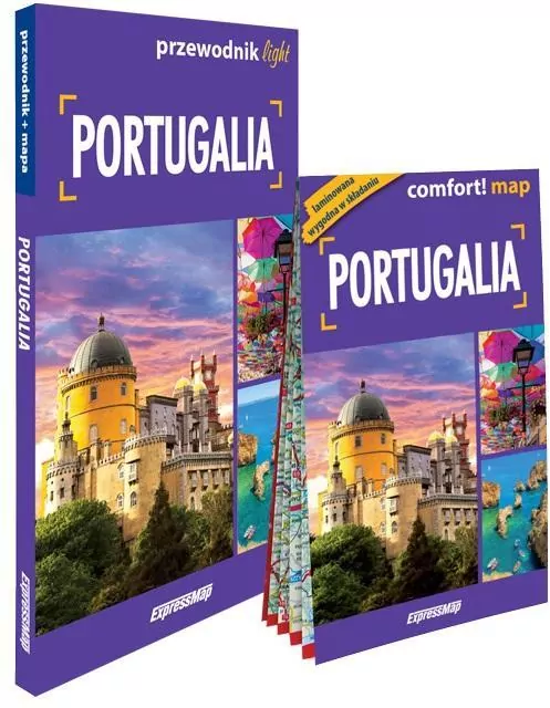 Portugalia. Comfort! map light. Przewodnik + mapa - tantis.pl