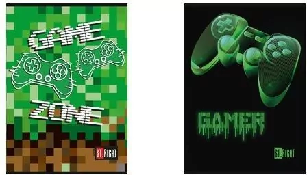 Zeszyt A4/32k kratka Game Zone mix - tantis.pl