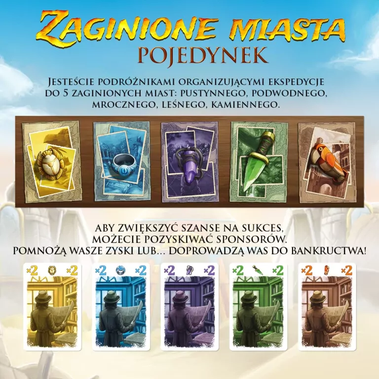 Zaginione miasta. Pojedynek - tantis.pl