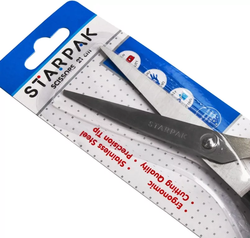 Nożyczki biurowe 21 cm. STARPAK - tantis.pl