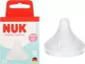 NUK. Smoczki do butelki. 2 sztuki. Z silikonowym smoczkiem. Rozmiar M - tantis.pl