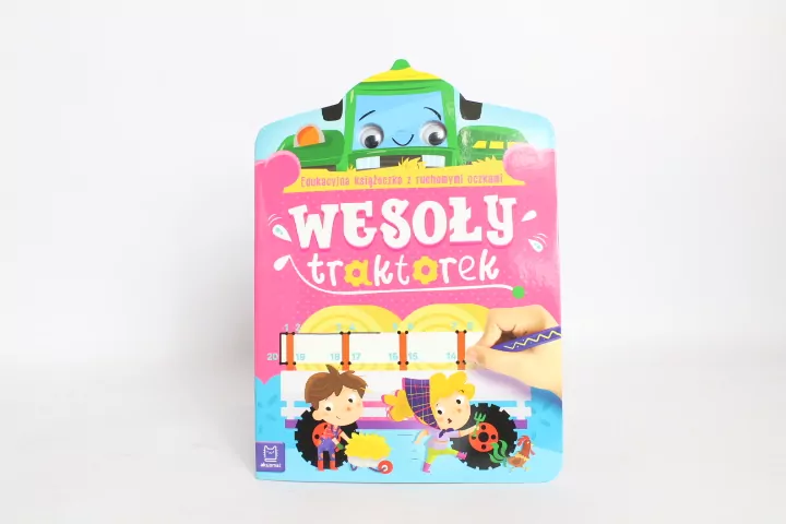 Wesoły traktorek. Edukacyjna książeczka - tantis.pl