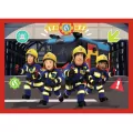 Puzzle 4w1 Przygody strażaka Sama TREFL - tantis.pl