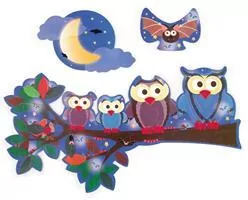 Dwustronne puzzle 39 XL Sowa dzień i noc"