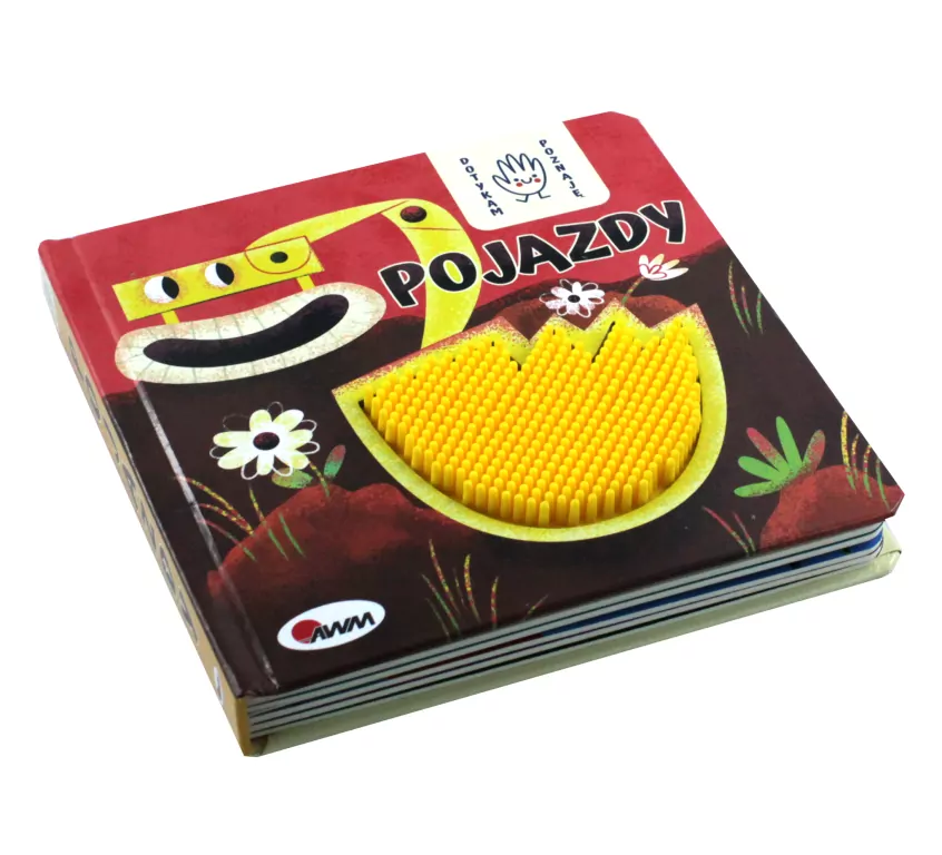 Pojazdy. Dotykam, poznaję. Książeczka sensoryczna - tantis.pl