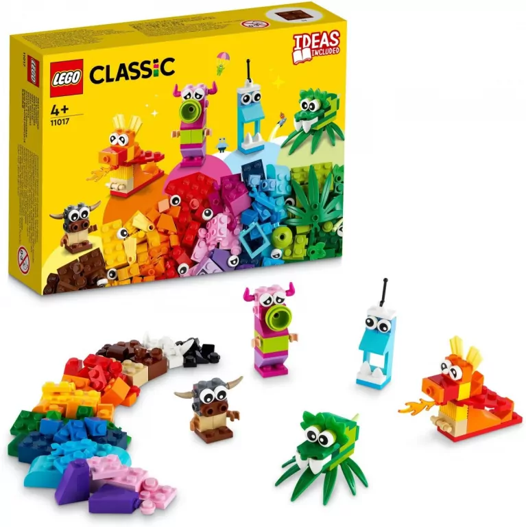 LEGO® CLASSIC. Kreatywne potwory 11017 - tantis.pl