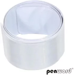 Opaska srebrna odblaskowa