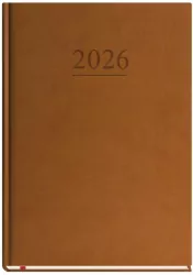 Terminarz 2026 Uniwersalny MiP ciemny brąz