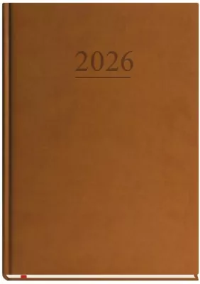 Terminarz 2026 Uniwersalny MiP ciemny brąz