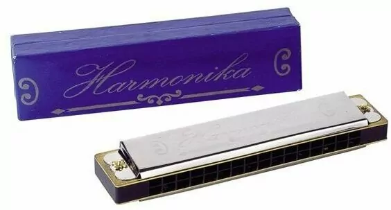 Metalowa harmonijka ustna - tantis.pl