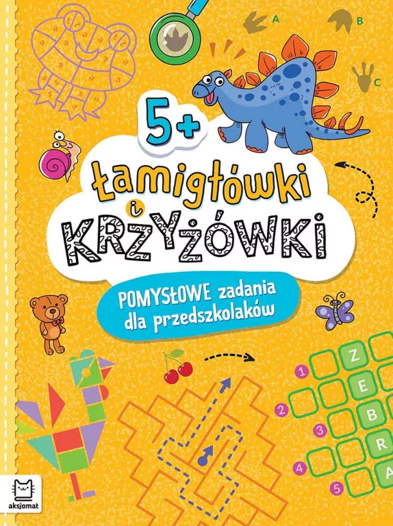 Łamigłówki i krzyżówki. Pomysłowe zadania - tantis.pl