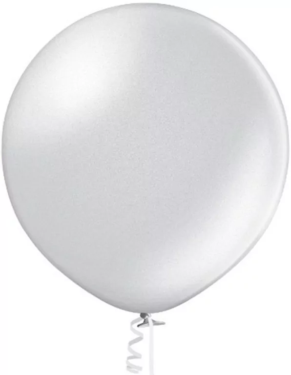 Balony Beauty&Charm metalizowane srebrne 60cm - tantis.pl