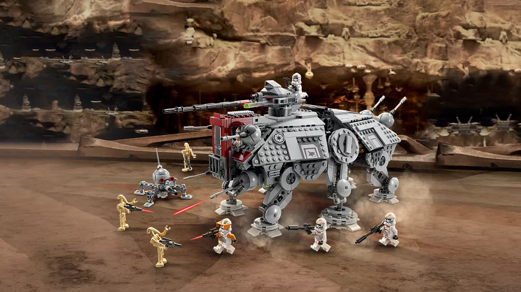 LEGO® Star Wars. Maszyna krocząca AT-TE. 75337 - tantis.pl