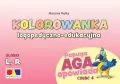 Kolorowanka logopedczno-edukacyjna. Papuga Aga opowiada. Głoski L, R. Część 4 - tantis.pl